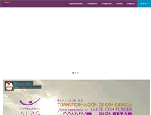 Tablet Screenshot of consultoraalas.com